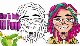 Image result for Lil Pump Drawing Cartoon