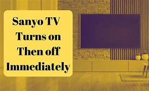 Image result for Back of Sanyo TV
