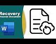 Image result for Unsaved Word Document Recovery Windows 10