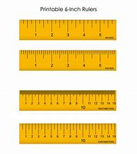 Image result for 6 Inch Ruler PDF