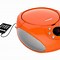 Image result for Orange Portable CD Player