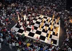Image result for Real Life Chess Game