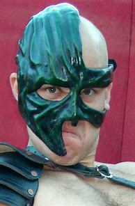 Image result for Blue and Orange Wrestling Mask
