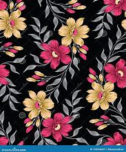 Image result for Floral Textile Design
