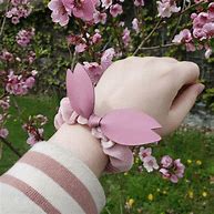 Image result for Cherry Blossom Bow Hair Clip