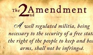 Image result for Bill of Rights 2nd Amendment