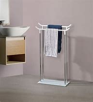 Image result for Free Standing Towel Bars for Bathroom