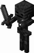 Image result for Wither Skeleton Minecraft 3D