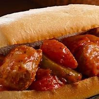Image result for Italian Sausage Hoagie