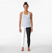 Image result for Half and Half Funny Leggings