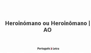 Image result for heroin�mano