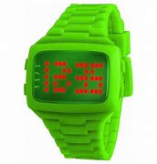 Image result for Green LED Watch