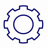 Image result for Blue Gear Icon Design