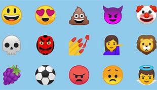 Image result for Android 10 Emojis