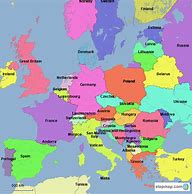 Image result for Big of Europe Map Countries