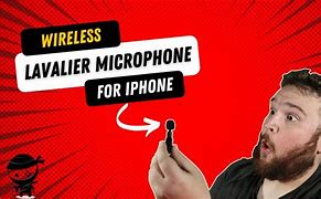 Image result for Wireless Lapel Mic iPhone