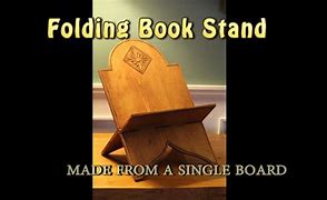 Image result for How to Make a Wooden Book Stand