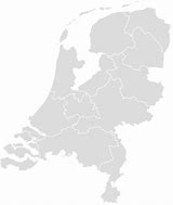 Image result for Blank Map of the Netherlands