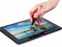 Image result for Writing On a Tablet with a Stick