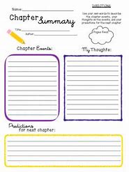 Image result for Printable Summary Template