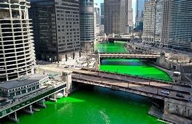 Image result for chicago river st patricks
