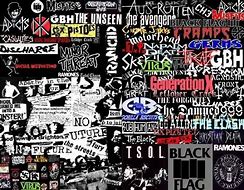 Image result for Punk Rock Text Logo