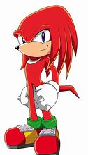 Image result for Knuckles the Echidna Cartoon