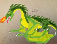 Image result for Wyvern Drawing with Colour