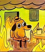 Image result for This Is Fine Burning Meme