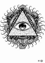 Image result for All Seing Eye Stencil