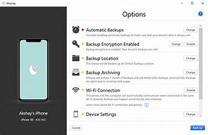 Image result for Backup iPhone to PC Windows 10