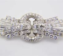Image result for Art Deco Diamond Brooch