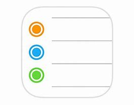 Image result for Apple Reminders App Logo