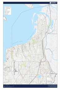 Image result for Everett Washington Map