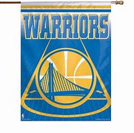 Image result for Golden State Warriors Flag On a Wall