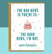 Image result for Funny 25th Birthday Wishes