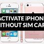 Image result for Photo Image of an iPhone without a Sim Card