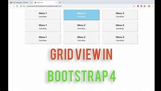 Image result for GridView Bootstrap