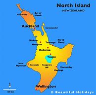 Image result for New Zealand North Island Map