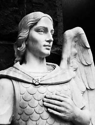 Image result for Guardian Angel Statue Tattoos