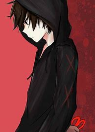 Image result for Chibi Anime Boy Black Hoodie
