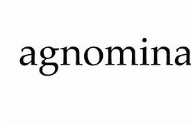 Image result for agnominsci�n
