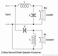 Image result for 2-Way Speaker Crossover