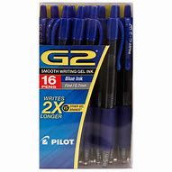 Image result for Pilot G2 Pen Blue