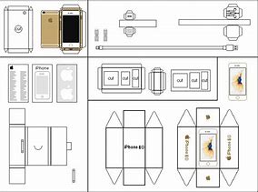 Image result for iPhone 6s Box Template