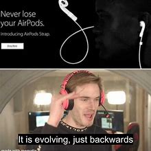 Image result for AirPod Headphones Meme