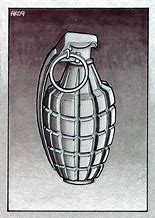 Image result for Grenade Sketch