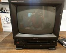 Image result for Emerson CRT TV DVD VCR Combo