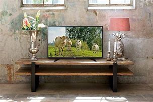 Image result for Simple Industrial TV Stand