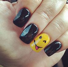 Image result for Smiley Face Nails